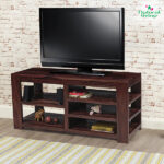Handmade Solid Wood Furniture UK – Open Shelf TV Unit (Manchester, Leeds & Birmingham)