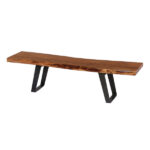 Handmade Solid Wood Furniture UK – Kailash Industrial Bench (Manchester, Leeds & Birmingham)