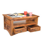 Handmade Solid Wood Furniture UK – Georgia Wooden Coffee Table (Manchester, Leeds & Birmingham)