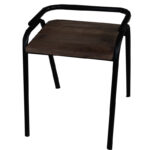 Handmade Solid Wood Furniture UK – Iron Chair Wood Top (Manchester, Leeds & Birmingham)