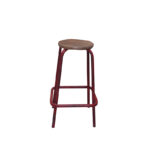 Handmade Solid Wood Furniture UK – Iron Maryland Stool With Wood Top (Manchester, Leeds & Birmingham)