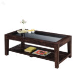 Handmade Solid Wood Furniture UK – Renitta Strip Wooden Coffee Table (Manchester, Leeds & Birmingham)