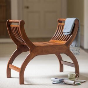 Handmade Solid Wood Furniture UK – Roman Stool (Manchester, Leeds & Birmingham)