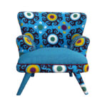 Handmade Solid Wood Furniture UK – Sultan Single Seater Sofa (Manchester, Leeds & Birmingham)