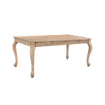 Handmade Solid Wood Furniture UK – Carving Wooden Dining Table (177 X 97 X 77) (Manchester, Leeds & Birmingham)