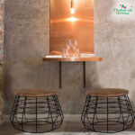 Handmade Solid Wood Furniture UK – INDUSTRIAL IRON WOODEN COFFEE TABLE CANAL (Manchester, Leeds & Birmingham)