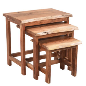 Kailash Industrial Nesting Table Set of 3 furniture in pune mumbai bangalore goa indore jaipur
