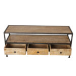 Handmade Solid Wood Furniture UK – WOOD METAL TV MEDIA UNIT (Manchester, Leeds & Birmingham)
