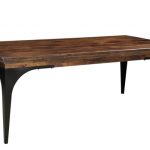 Handmade Solid Wood Furniture UK – HOUSTON MANGO WOOD DINING TABLE WITH IRON LEGS (Manchester, Leeds & Birmingham)