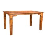 Handmade Solid Wood Furniture UK – SHEESHAM WOOD Sonu Six Seater Wooden Dining Table (Manchester, Leeds & Birmingham)