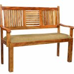 Handmade Solid Wood Furniture UK – WD. RQ BENCH WITH ARM REST (Manchester, Leeds & Birmingham)