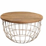 Handmade Solid Wood Furniture UK – INDUSTRIAL IRON COFFEE TABLE SET OF 2 ROUGH SAWN TOP (Manchester, Leeds & Birmingham)