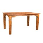 Handmade Solid Wood Furniture UK – Sheesham  Wood Four Seater Sonu Dining (Manchester, Leeds & Birmingham)