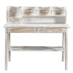 Handmade Solid Wood Furniture UK – STUDY TABLE WHITEWASH (Manchester, Leeds & Birmingham)