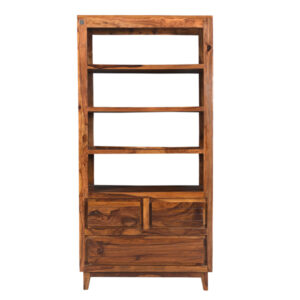 Handmade Solid Wood Furniture UK – NILOFER WOODEN BOOK CASE (Manchester, Leeds & Birmingham)