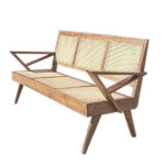 Handmade Solid Wood Furniture UK – AVYAA CANE 3 SEATER SOFA (Manchester, Leeds & Birmingham)