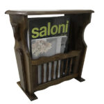 Handmade Solid Wood Furniture UK – WD. GIDGIDI MAGAZINE RACK (Manchester, Leeds & Birmingham)